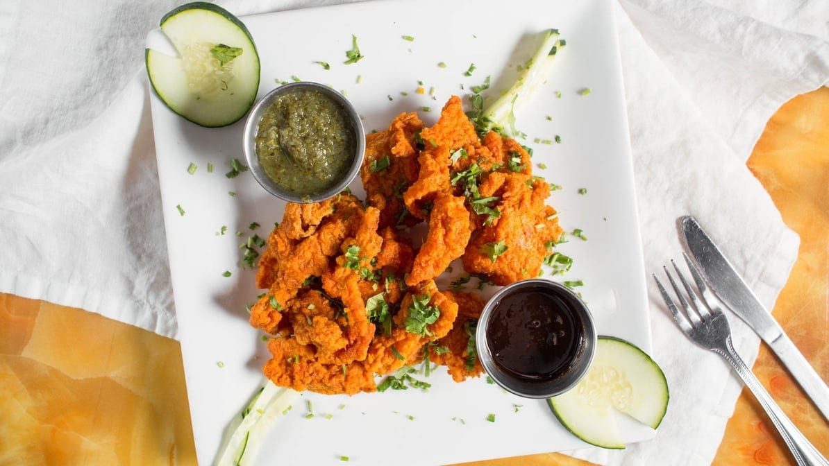 Fish Pakora.