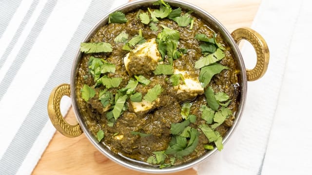 Saag Paneer.