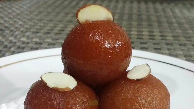 Gulab Jamun.