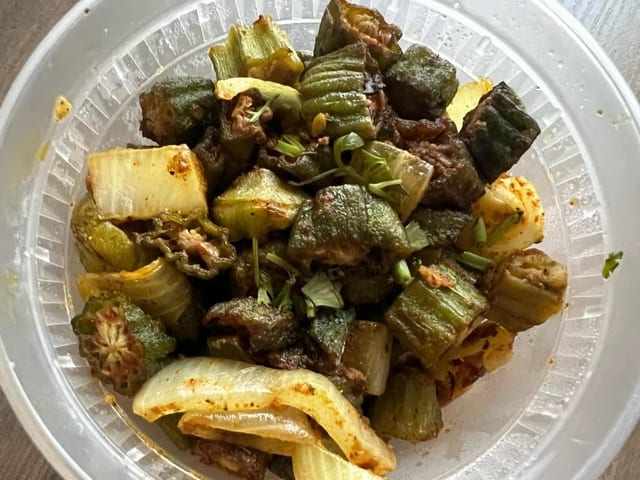 Bhindi Bhaji.